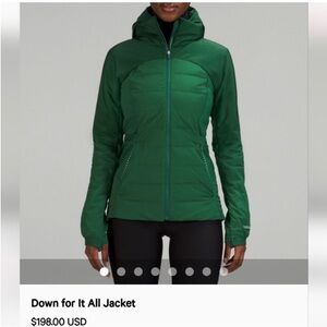 Lululemon Down For It All Jacket